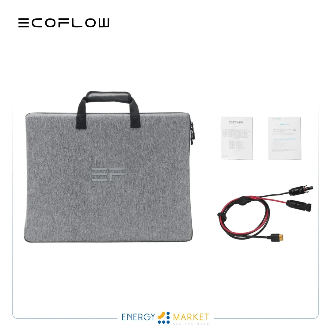 Panneau solaire bifacial portable EcoFlow 220W (MC4)